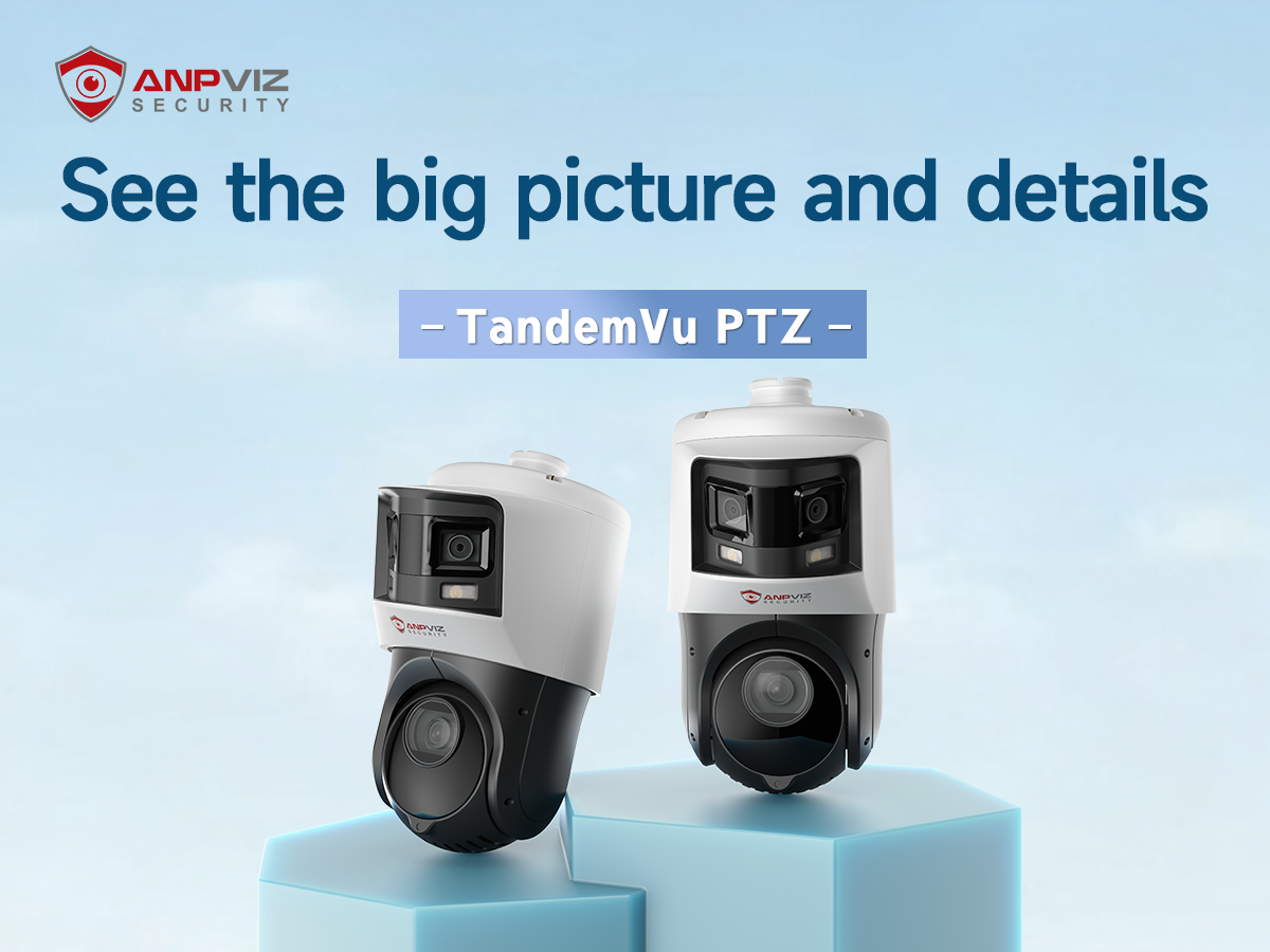 TandemVu PTZ Cameras: End Surveillance Blind Spots Forever