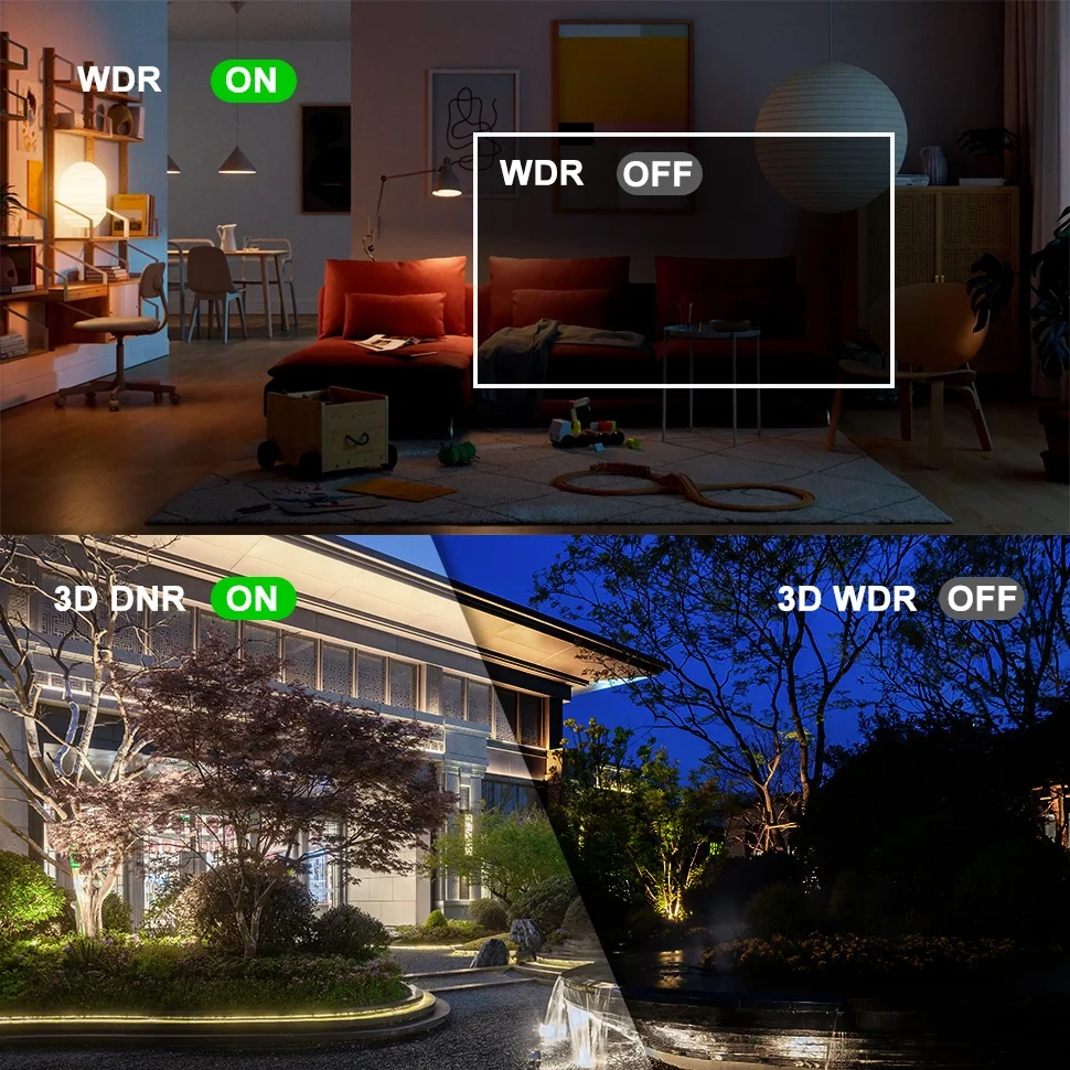 HK OEM 8MP POE IP Camera  Turret POE Outdoor Security Camera CCTV F1.0 VCA MD 2.0 IR&Color Dual-Light Alarm 130db WDR H.265+ IP