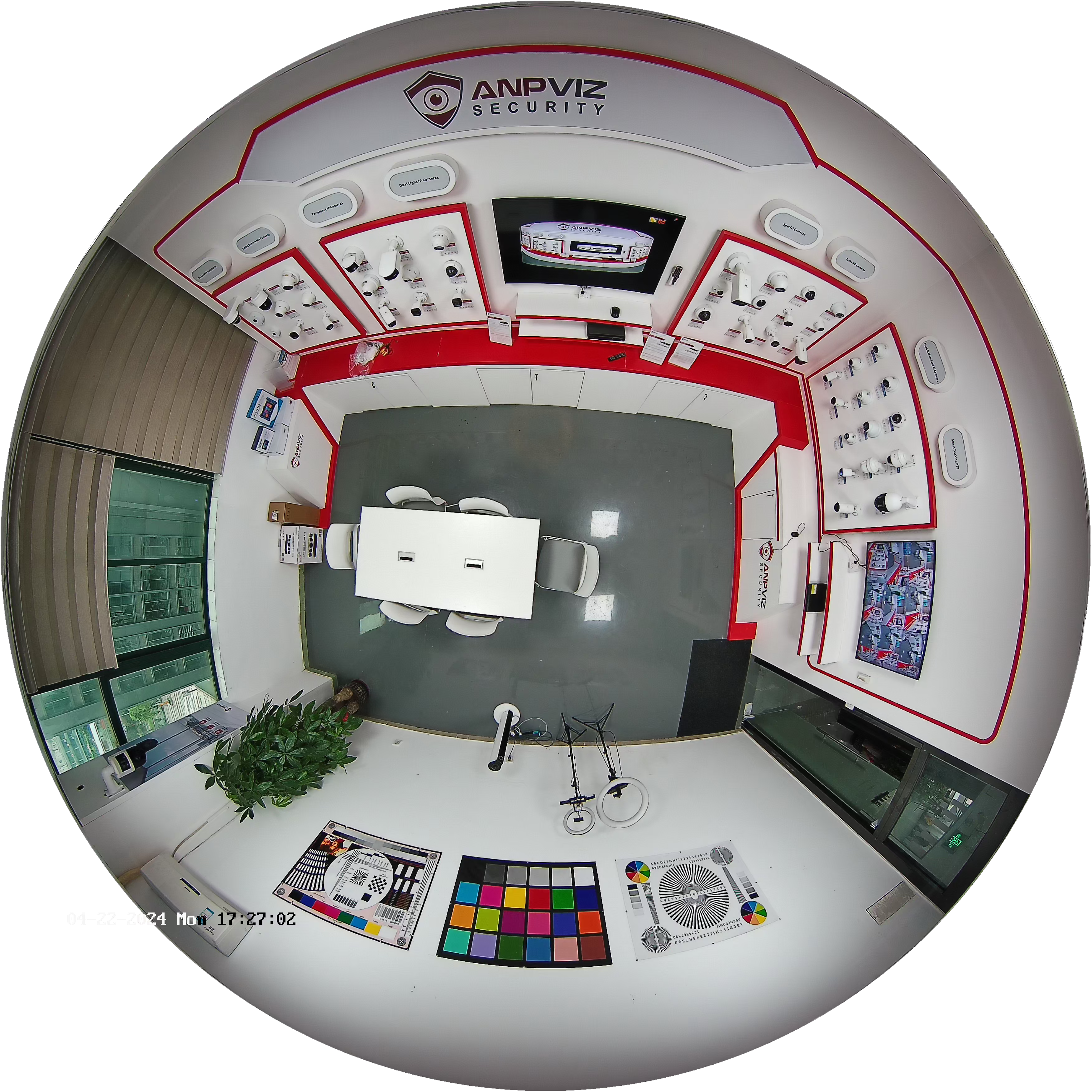 Original 360 Fisheye Image
