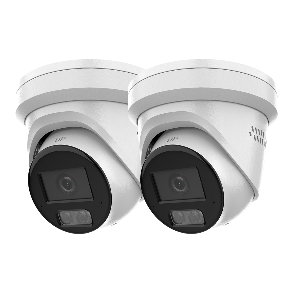 USA Only Anpviz 2PCS 8MP POE IP Camera  Turret POE Outdoor Security Camera CCTV F1.0 VCA MD 2.0 IR&Color Dual-Light Alarm 130db WDR H.265+ IP