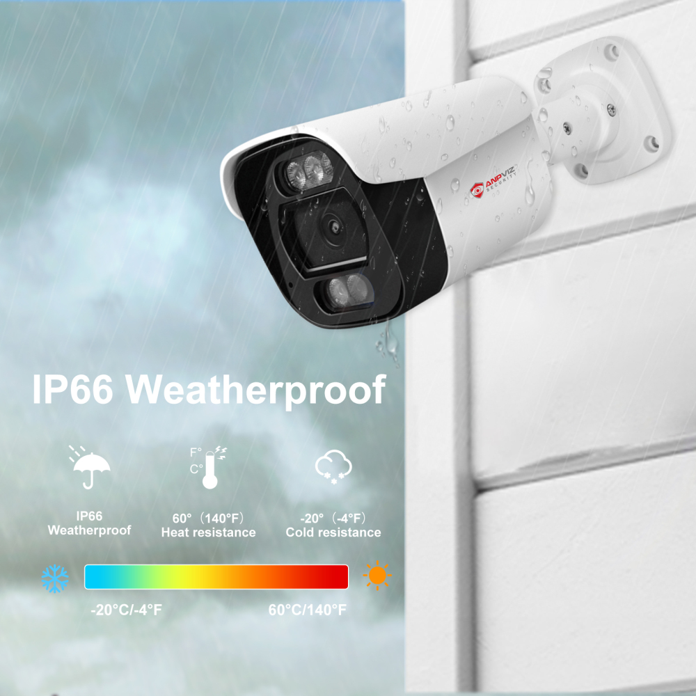USA Only 4K Bullet POE Camera Cost-Effective NDAA Compliant