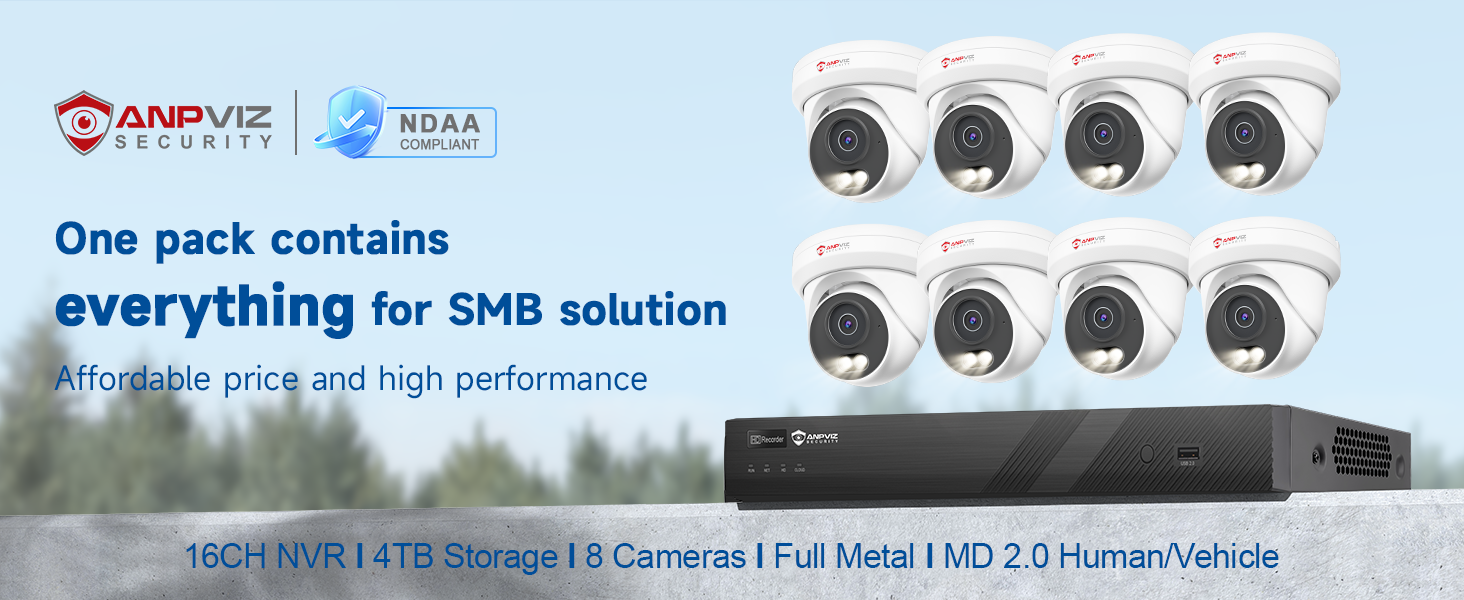 6MP POE Camear System SMB