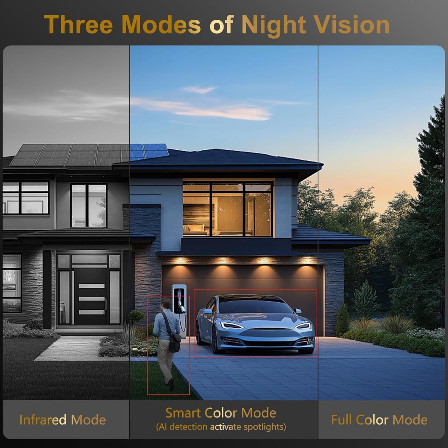 [Two Way Audio] - Anpviz 16CH 4K PoE Security Camera System, 10x 8MP Wired IP Turret Cameras Outdoor, Active Deterrent, Human Vehicle Detection, 12MP PoE NVR with 4TB HDD for Business, 0 Monthly Fees