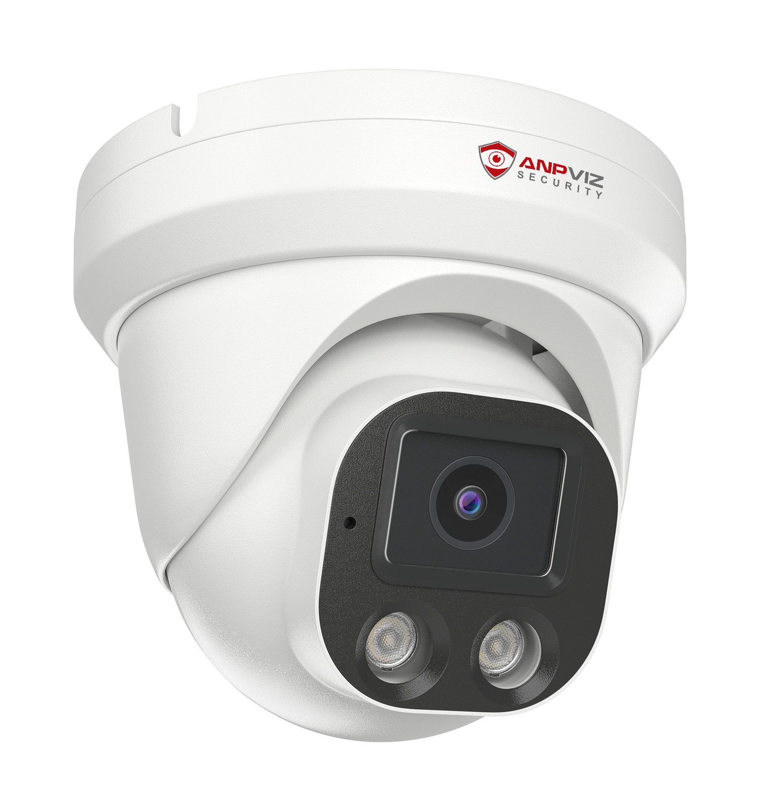 Anpviz 4K PoE IP Camera, 8MP Turret Security IP Camera Outdoor Indoor, AI Human Vehicle Motion Detection, Smart Dual Light Color Night Vision, Built-in Mic, 2.8mm Lens, IP66 Waterproof