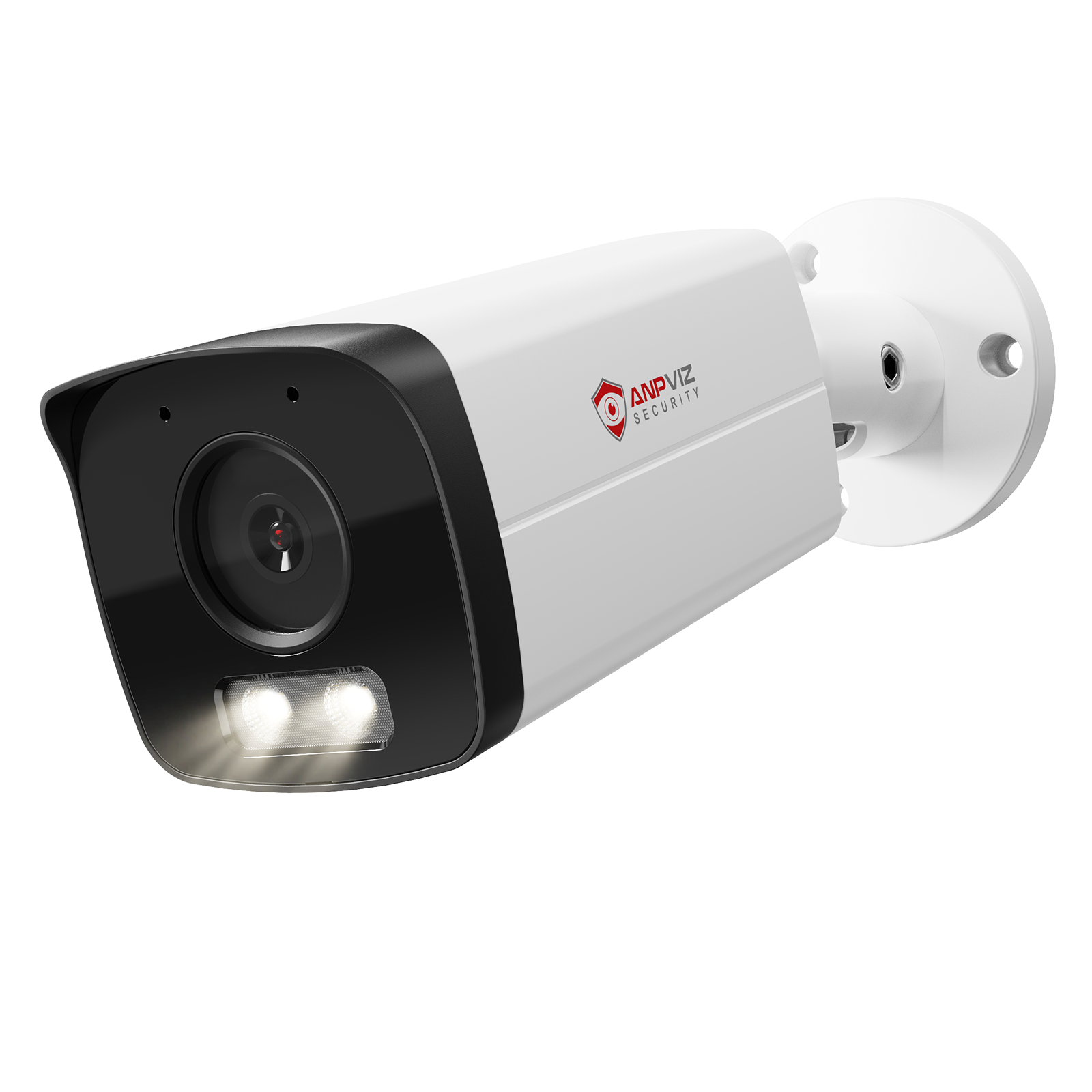Anpviz 4/6/8MP Dual Light Bullet Camera Built-in Microphone/Audio Motion Detection Outdoor IP Camera IP66 H265 Micro SD Card Slot Videolink