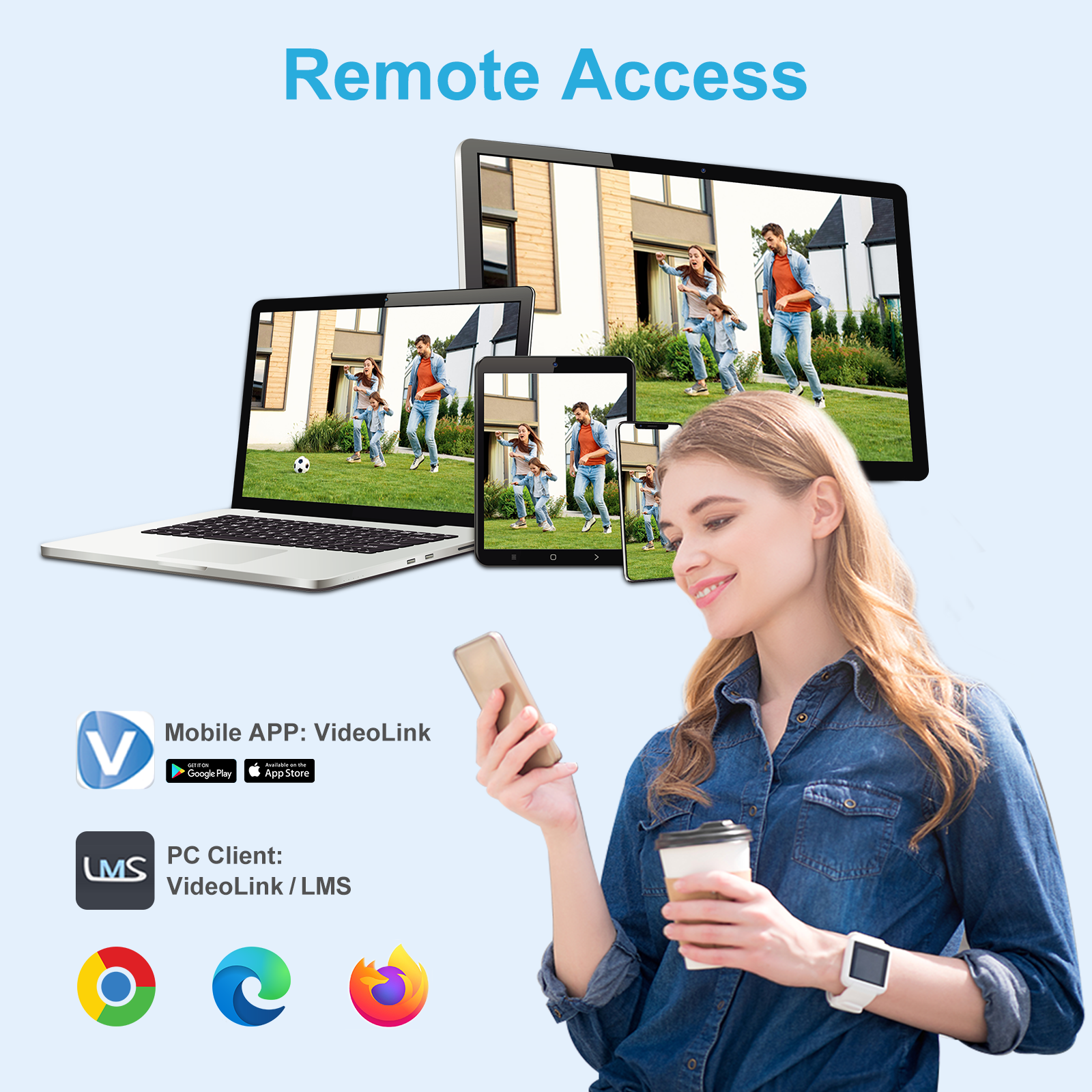Anpviz 4/6/8MP Dual Light Bullet Camera Built-in Microphone/Audio Motion Detection Outdoor IP Camera IP66 H265 Micro SD Card Slot Videolink