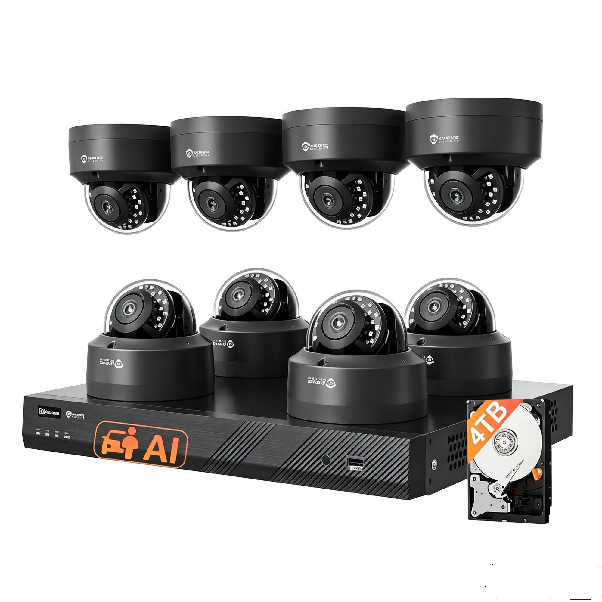 8MP Dome NVR System --- 280B