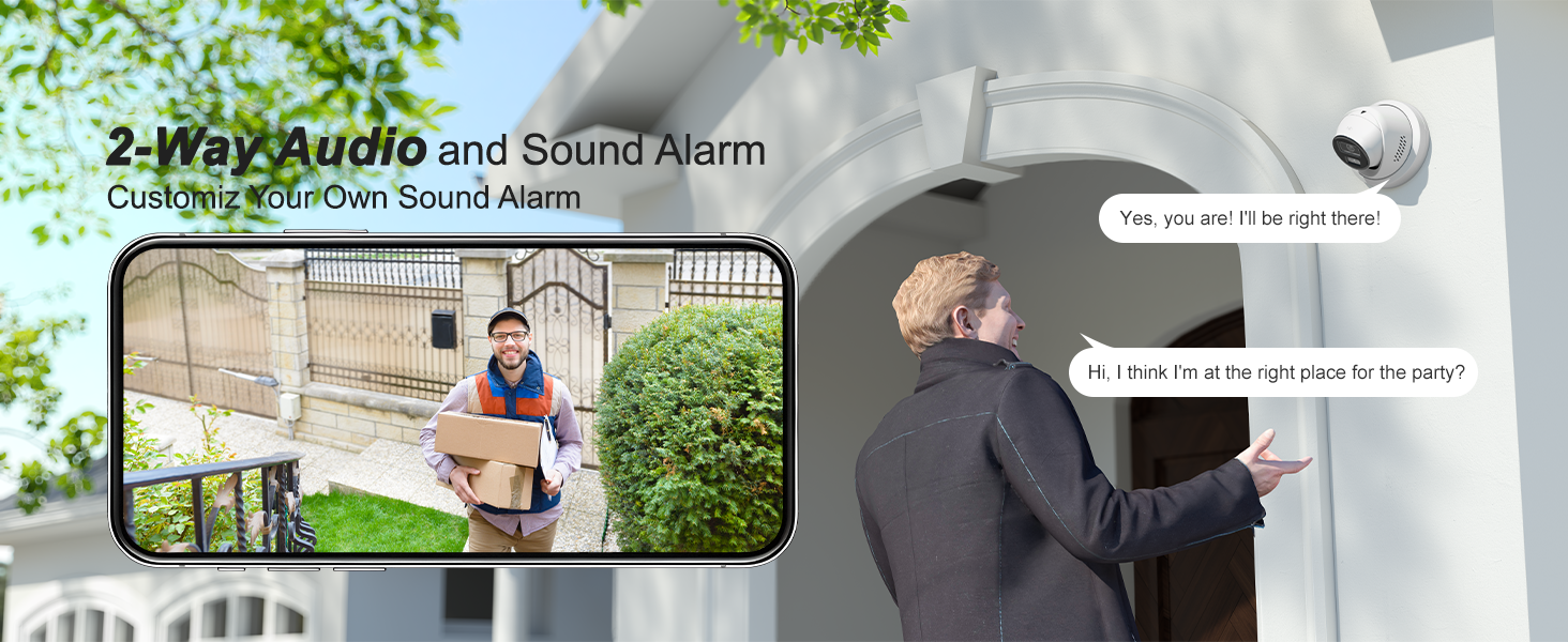 Built-in Microphone and Speaker