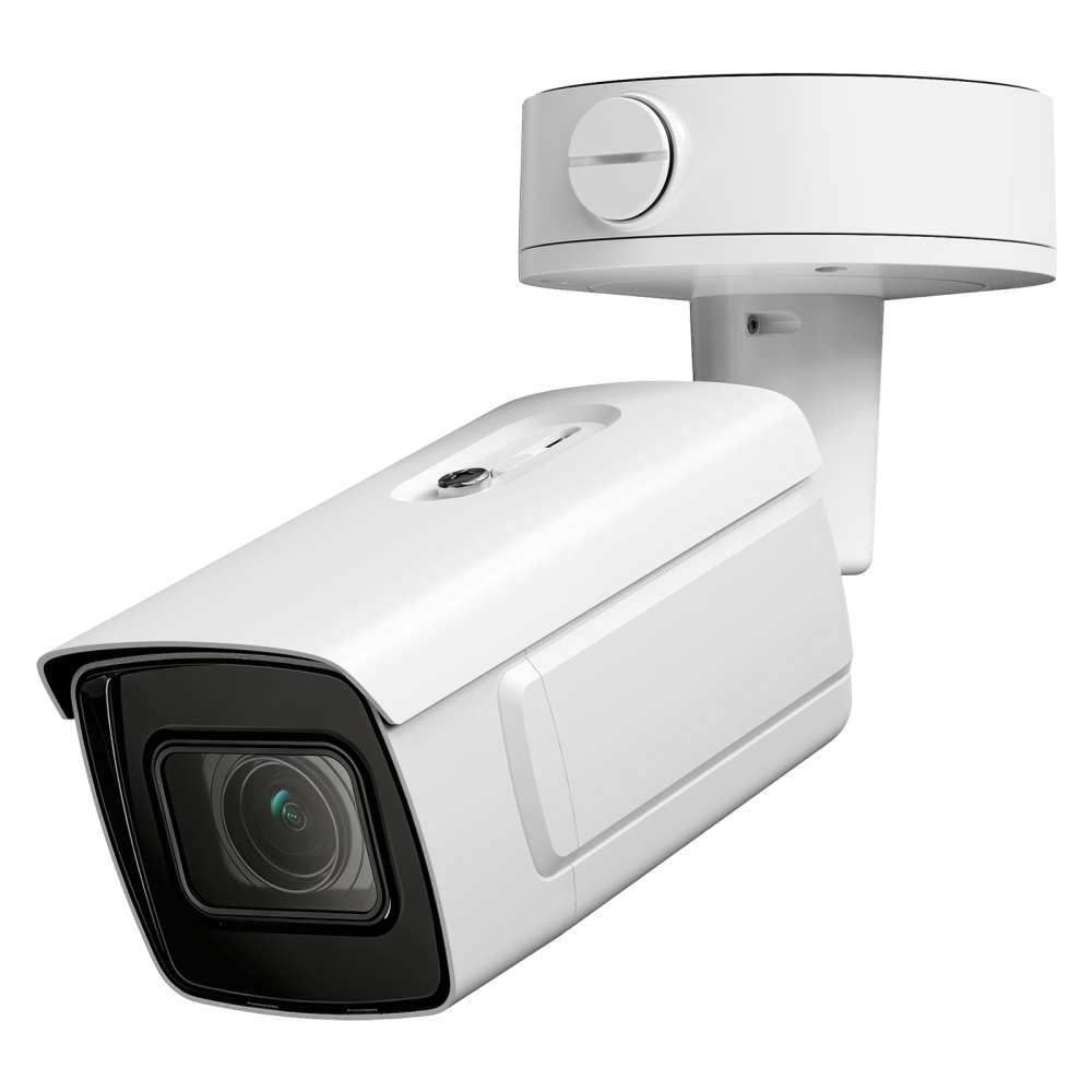4MP ANPR 8-32mm Varifocal Lens 4X Zoom Bullet Camera with 330FT IR Night Vision, Automatic License Plate Recognition, IP67 Waterproof, IK10 Vandal-proof(H Series)