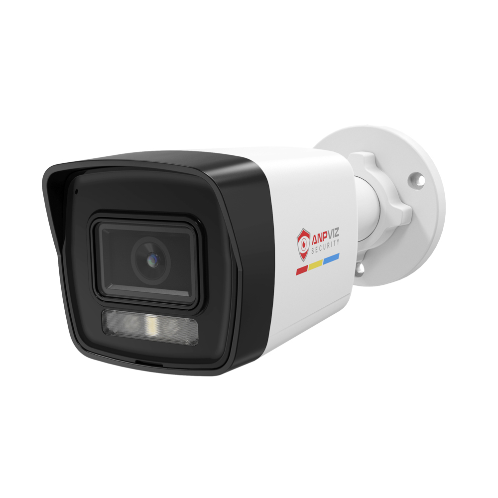 USA Only Anpviz 5MP POE Camera with Two-way Audio, IR&Color Dual-Light Alarm, Human/Vehicle Detection