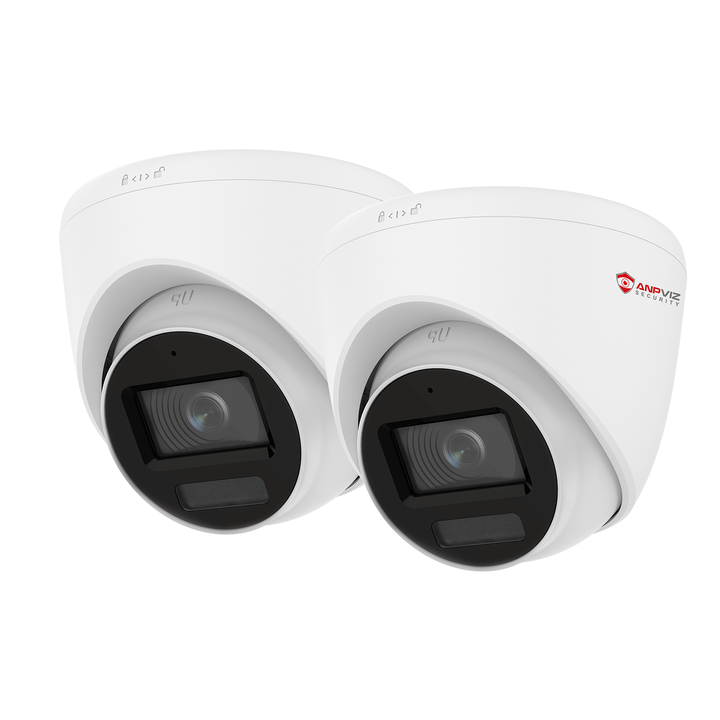 USA Only Anpviz 5MP PoE IP Camera with Human & Vehicle Detection, Smart Dual Light Color Night Vision Wired Security Camera Outdoor with Audio