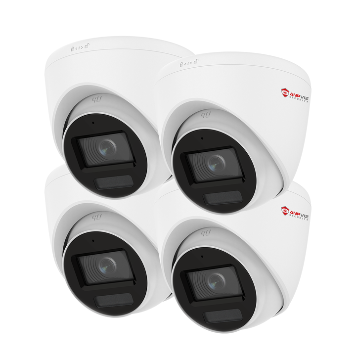 USA Only Anpviz 5MP PoE IP Camera with Human & Vehicle Detection, Smart Dual Light Color Night Vision Wired Security Camera Outdoor with Audio