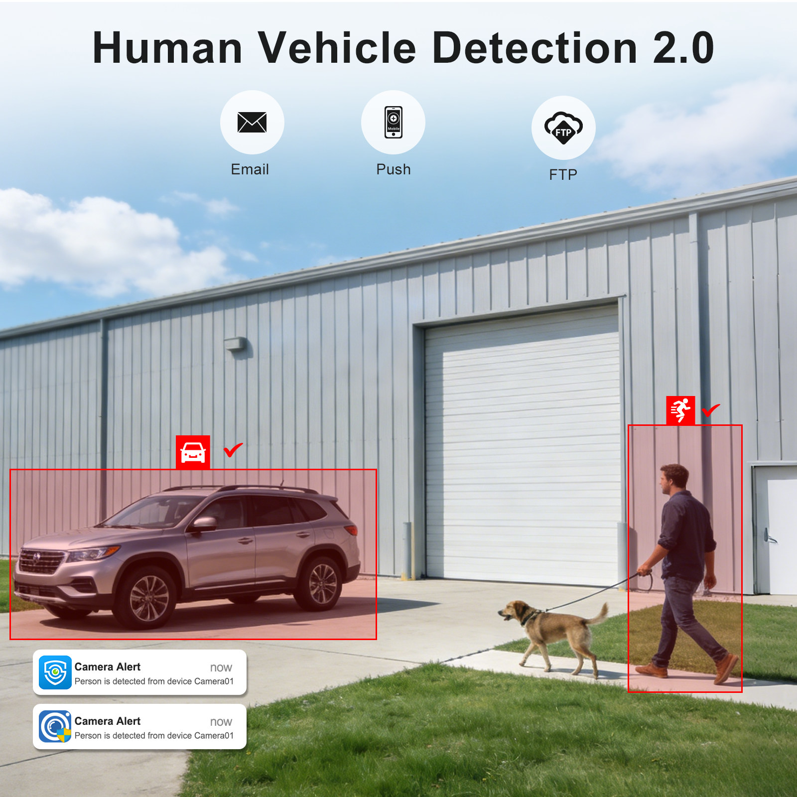 UNILOOK 4K 8MP PoE IP Dome Camera, IP Security Camera Outdoor Indoor, AI Human Vehicle Detection, 100ft Night Vision, Built-in microphone, IP66, IK10, 2.8mm Wide Angle Lens, NDAA Complaint
