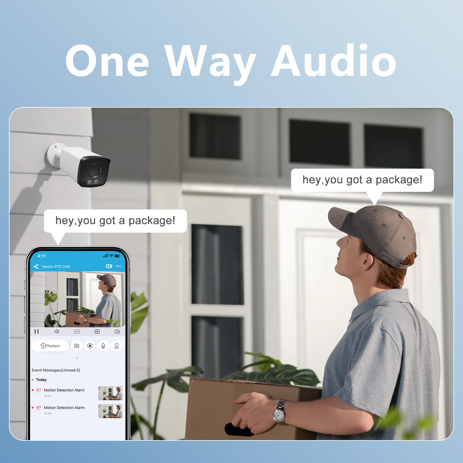 UNILOOK 4MP Bullet PoE Camera, Wired Security IP Camera Outdoor Indoor 100ft Smart Color Night Vision, AI Human Motion Detection, Built-in Mic, 2.8mm Lens, Full Metal, Business, NDAA