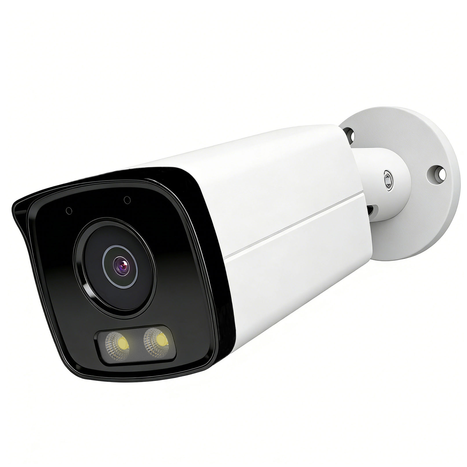 UNILOOK 4MP Bullet PoE Camera, Wired Security IP Camera Outdoor Indoor 100ft Smart Color Night Vision, AI Human Motion Detection, Built-in Mic, 2.8mm Lens, Full Metal, Business, NDAA