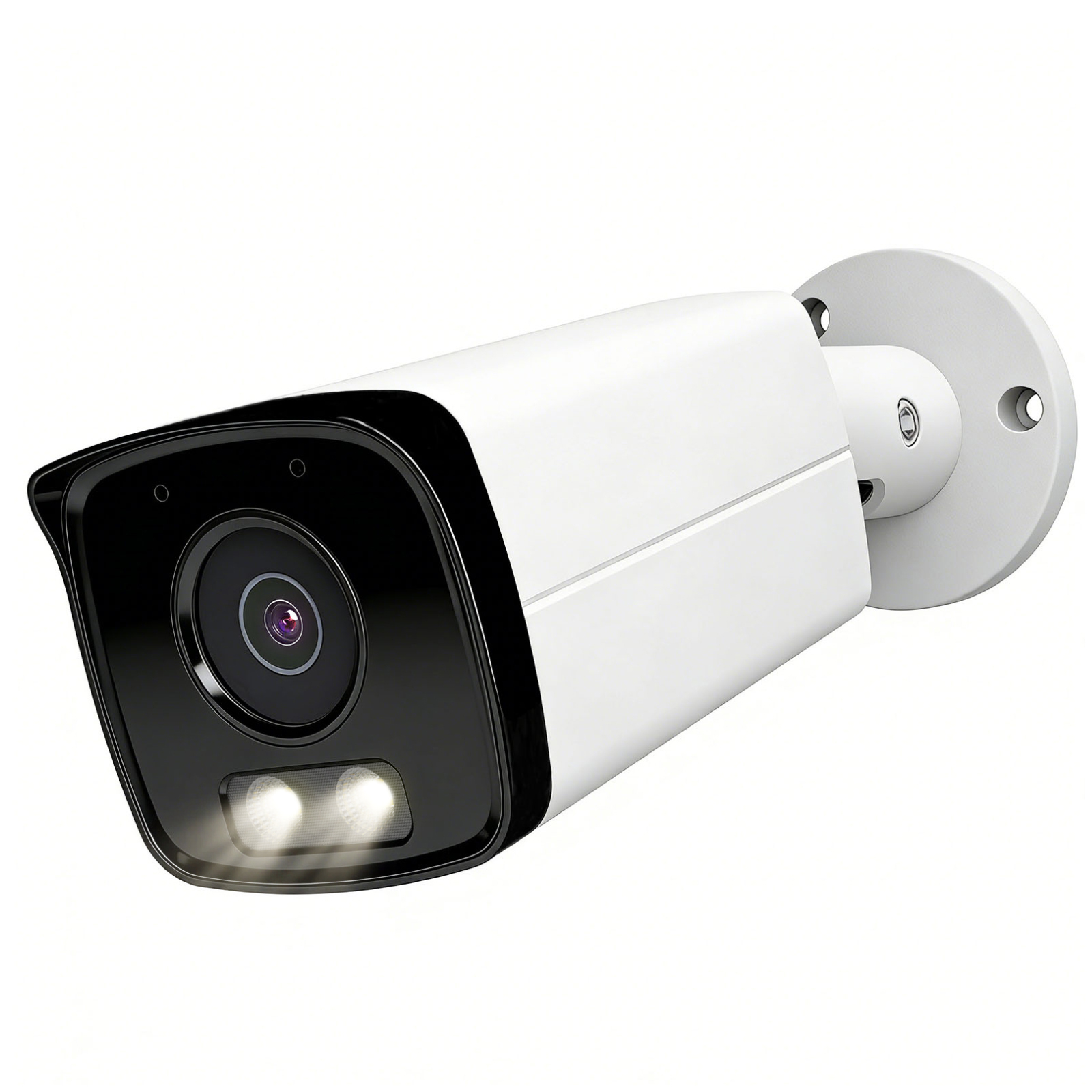 UNILOOK 4K Bullet PoE IP Camera Outdoor, 8MP Wired Security IP Camera AI Human Vehicle Detection, 100ft Smart Color Night Vision, Audio, 2.8mm Lens, Waterproof, Micro SD Slot(up to 512GB), NDAA