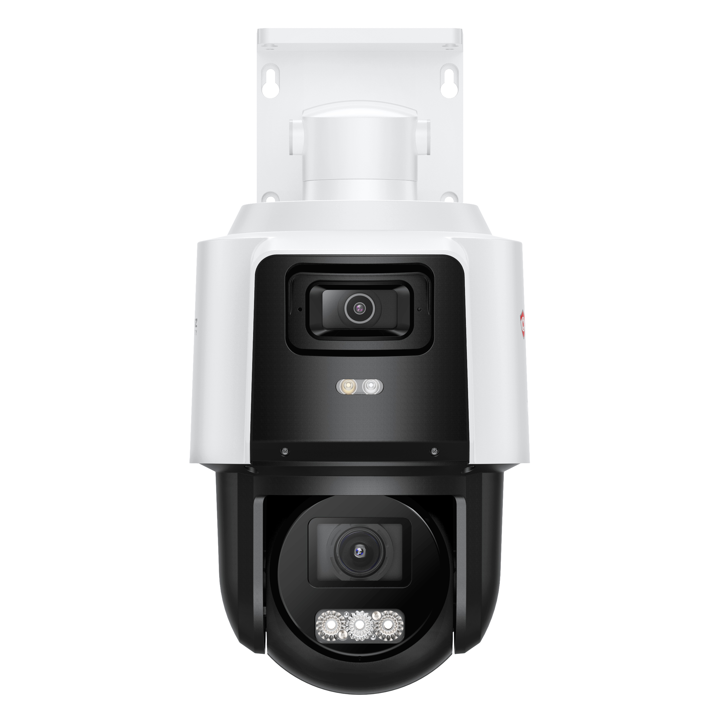 Anpviz 3-inch PTZ IP Camera 4X Zoom 4MP Bullet&PTZ Dual-Array Mic and Speaker VCA Smart Linkage Outdoor Camera IP66 120db WDR