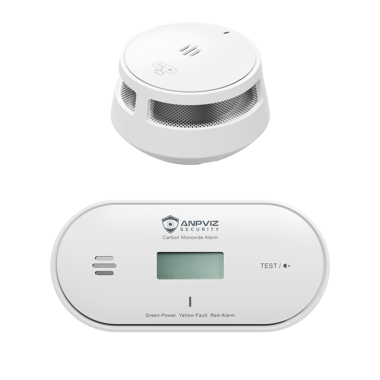 Smoke Detectors & Fire Alarms, 10-Year Battery Wireless Interconnected Smoke Alarm, Photoelectric Fire Alarm for Home, UL & FCC Compliant, 925 MHz USA Only, 3-Pack