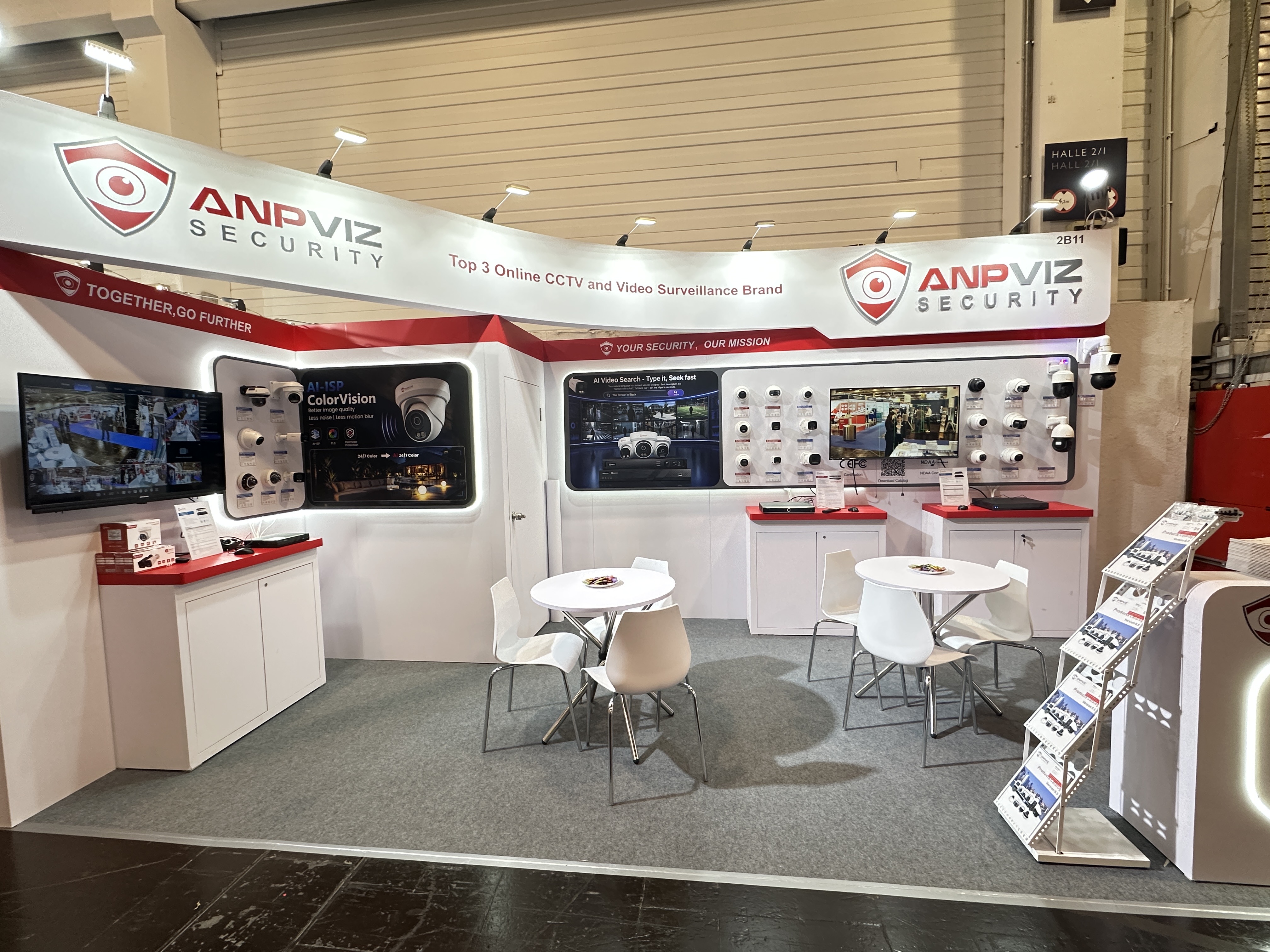 Anpviz booth at Security Essen 2026