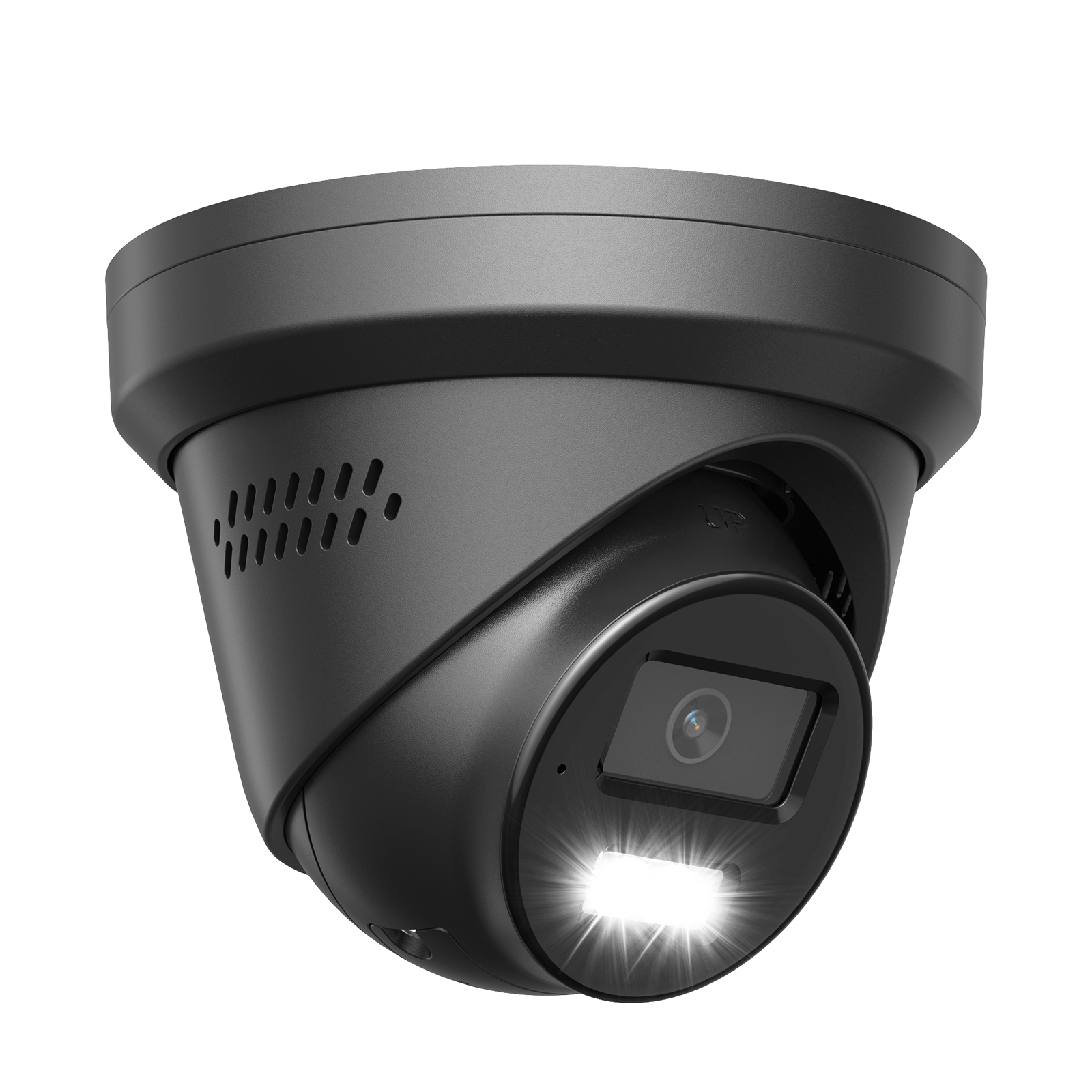 8MP Turret PoE Camera, Strobe Light and Audio Alarm, 4K Security Camera Outdoor, 2 Way Audio, Smart Color Night Vision, Human/Vehicle Detection, IP67 Waterproof