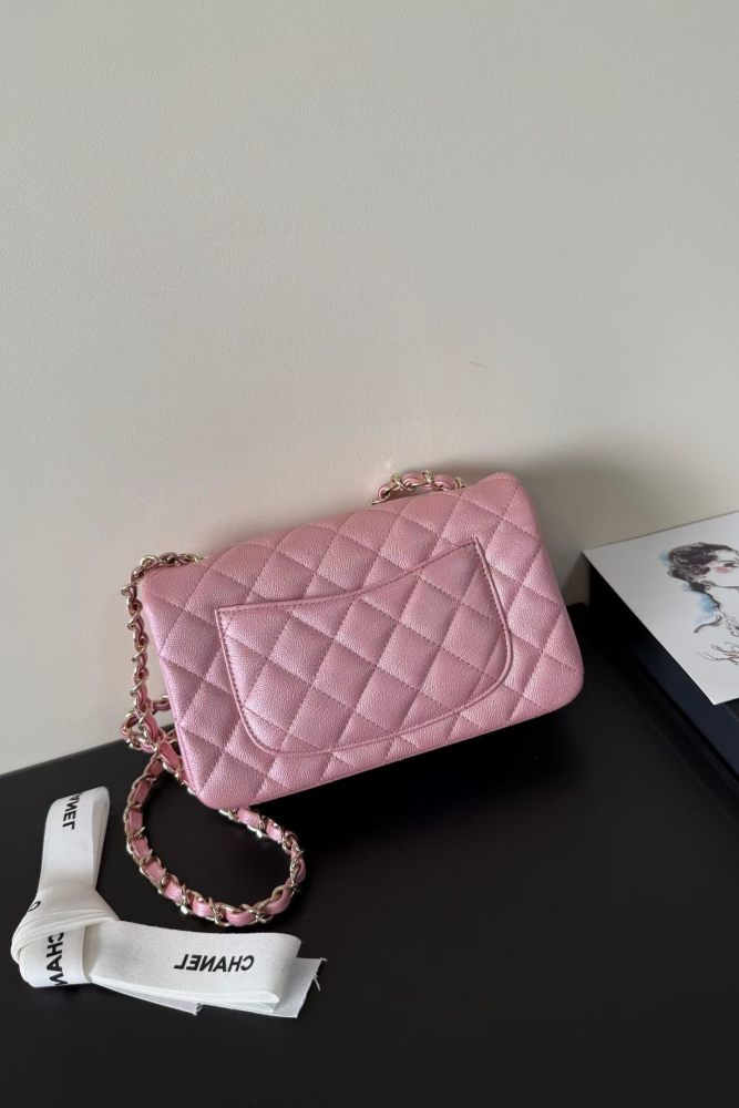 chanel cf  pink