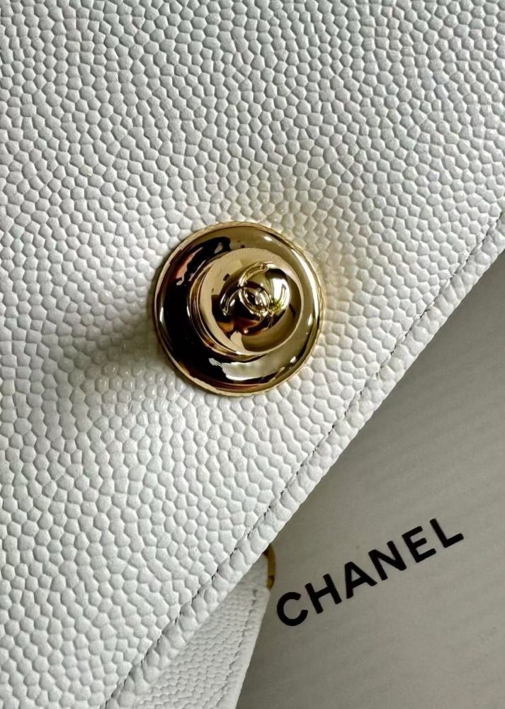 chanel boy white
