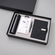 Bottle Notebook Pen Power bank Set 