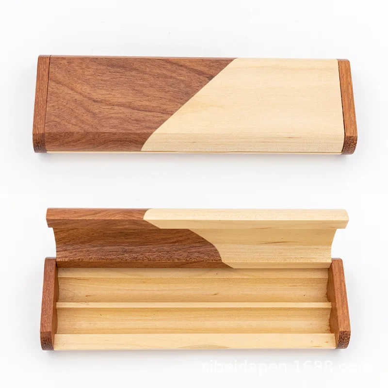 Eco Friendly Bamboo Luxury Twistable Ballpoint Pens For Croperation Coworker Church Gifts Black Ink Pen Box Set with Wooden Box