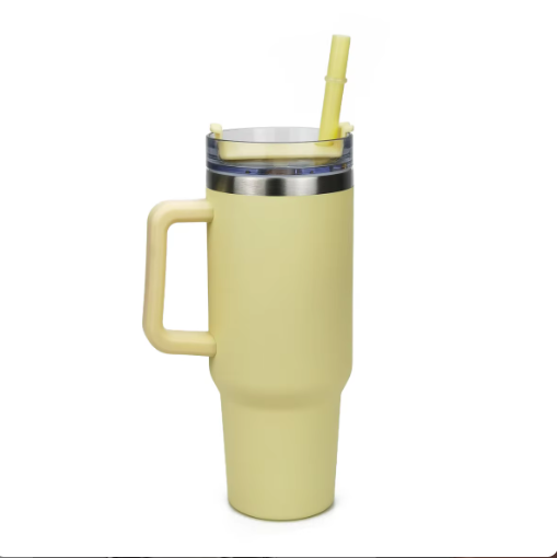 2024 New Tumbler 30/40/50oz tazas Cup with Handle-Stainless Steel Water Bottles Sanrio Thermos Cup With Handle And Straw