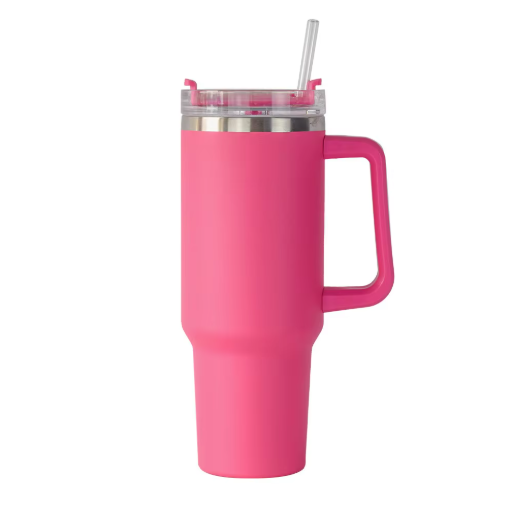 2024 New Tumbler 30/40/50oz tazas Cup with Handle-Stainless Steel Water Bottles Sanrio Thermos Cup With Handle And Straw