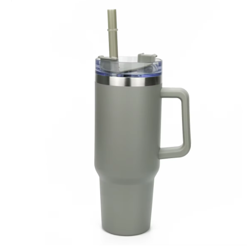 2024 New Tumbler 30/40/50oz tazas Cup with Handle-Stainless Steel Water Bottles Sanrio Thermos Cup With Handle And Straw