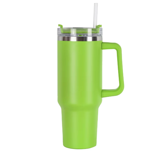 2024 New Tumbler 30/40/50oz tazas Cup with Handle-Stainless Steel Water Bottles Sanrio Thermos Cup With Handle And Straw