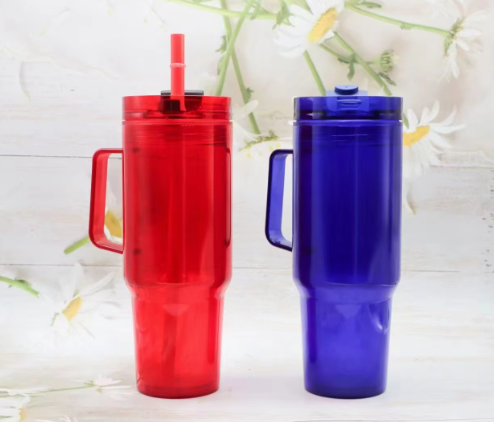 2024 New Tumbler 30/40/50oz tazas Cup with Handle-Stainless Steel Water Bottles Sanrio Thermos Cup With Handle And Straw