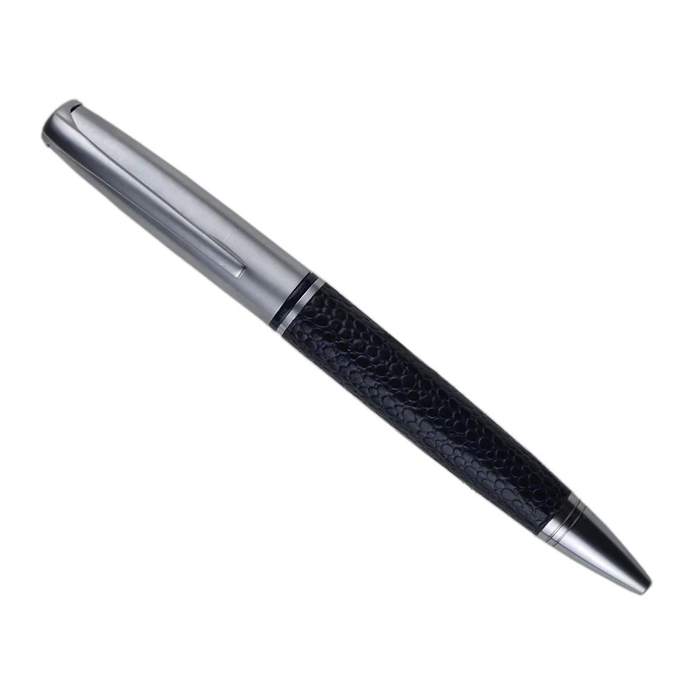 New Product Ideas Best Selling Stylos Customized Color Metal and  Pu Leather Pen Twist Ball Point Pen with logo