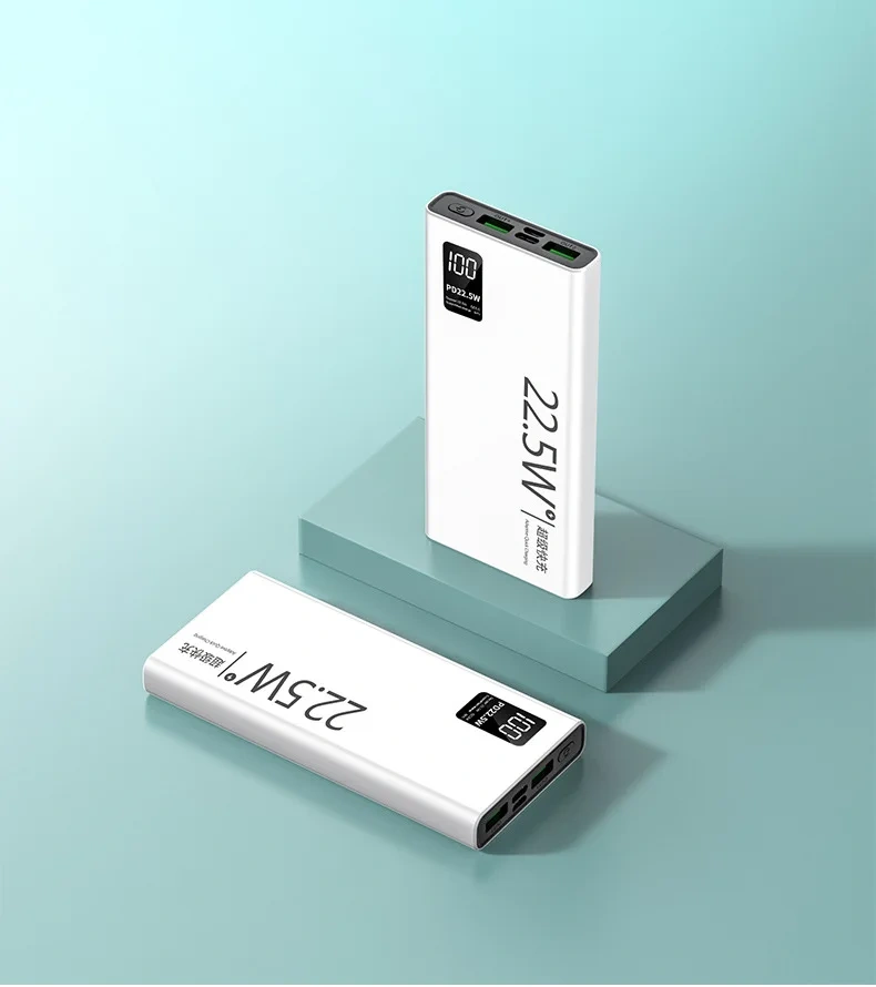 22.5w Fast Charging Power Bank 20000mah Large Capacity Mobile Power