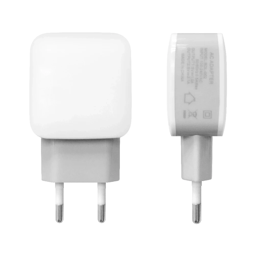 SDL OEM Factory US Dual USB Charger 5V/2.1A Phone Charger Fast Charging for Rechargeable Battery