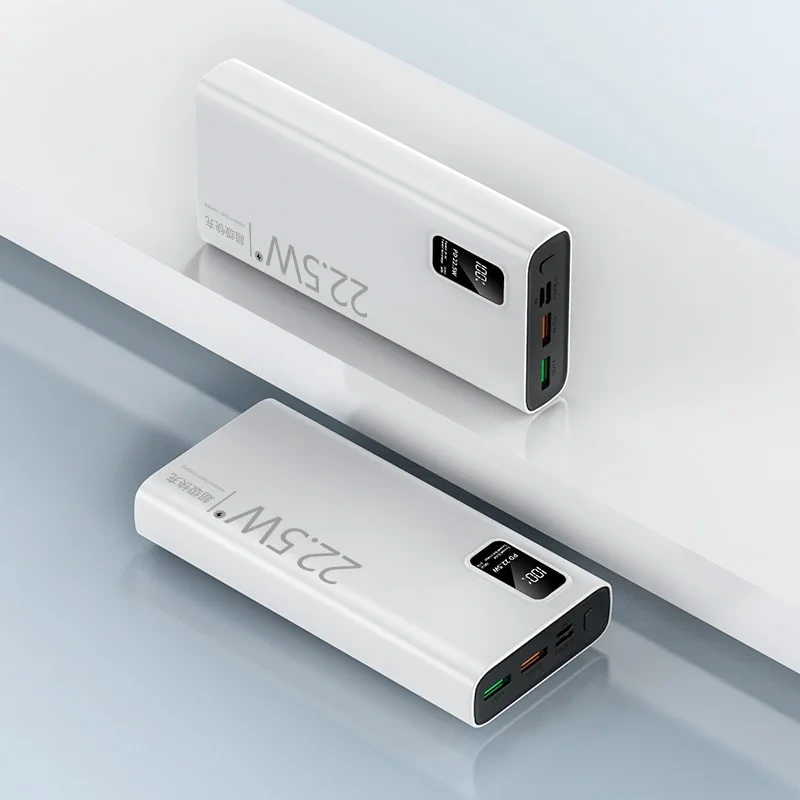 22.5w Fast Charging Power Bank 20000mah Large Capacity Mobile Power