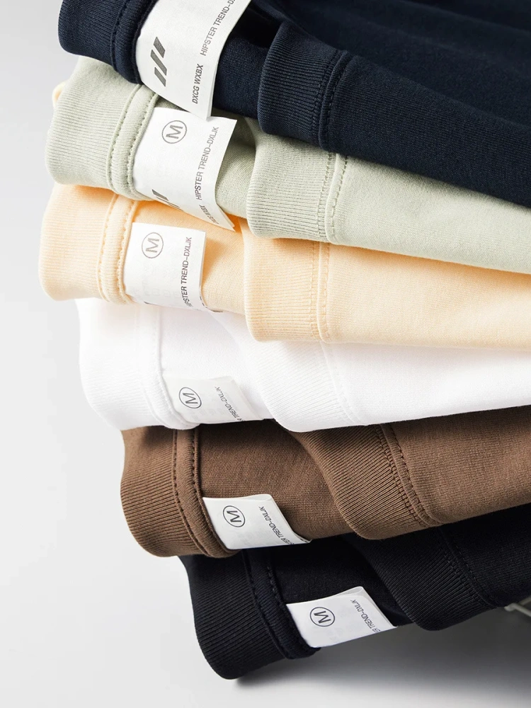 MT2334 Guangzhou Clothing Manufacturer Wholesale Custom 240g 100% Cotton Blank Drop Shoulder T Shirt Plus Size Men's T-Shirts