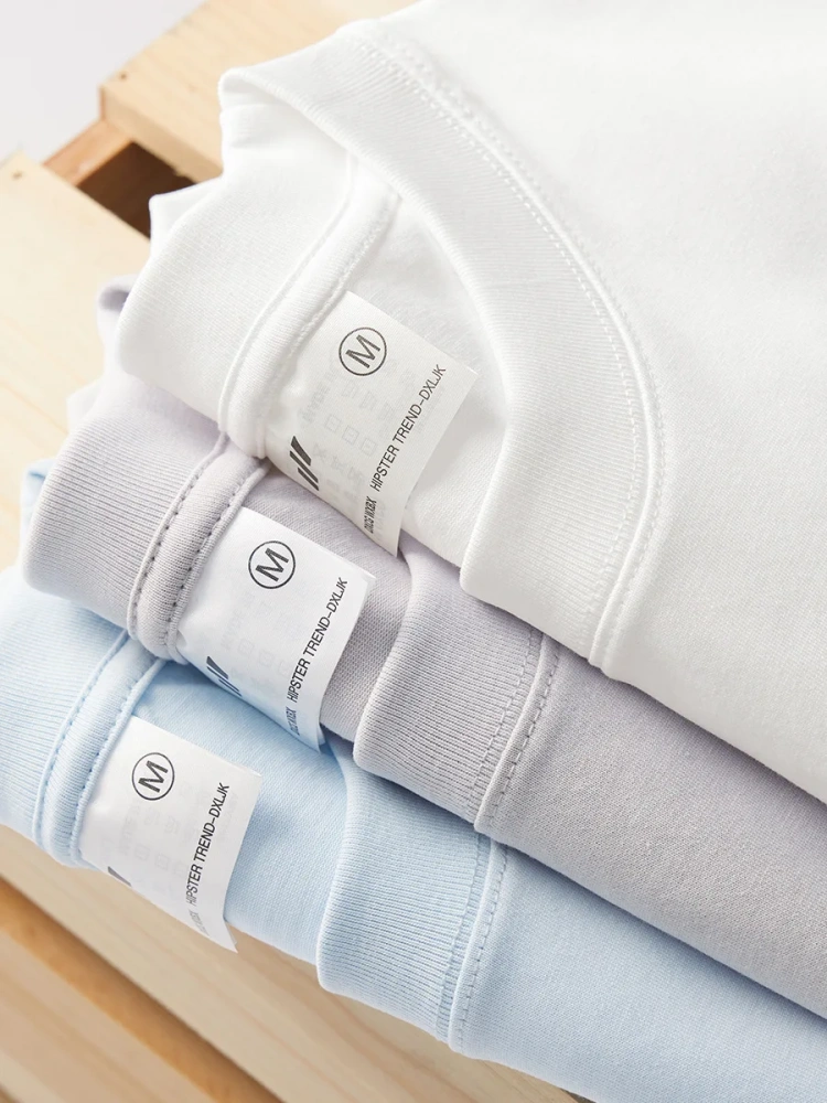 MT2334 Guangzhou Clothing Manufacturer Wholesale Custom 240g 100% Cotton Blank Drop Shoulder T Shirt Plus Size Men's T-Shirts
