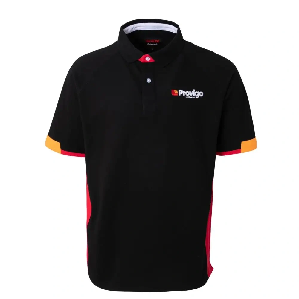 OEM High Quality Custom Logo Embroidered Printed Uniform Plain Cotton Pique Men's Work Polo Shirts