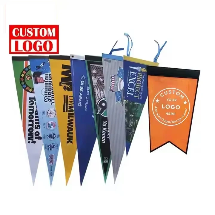Sport Felt Banner / Felt Pennants / Custom Advertising Felt Pennant Flag