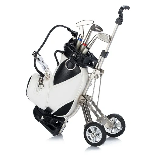 Golf Pen Holder Desk Accessory Unique Christmas Golf Gifts for Men Golfers
