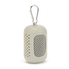 Grey Towel with Case
