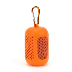 Orange Towel with Case