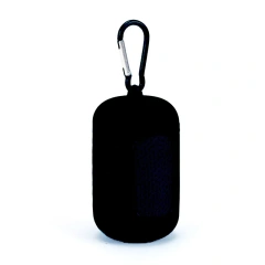 Black Towel with Case