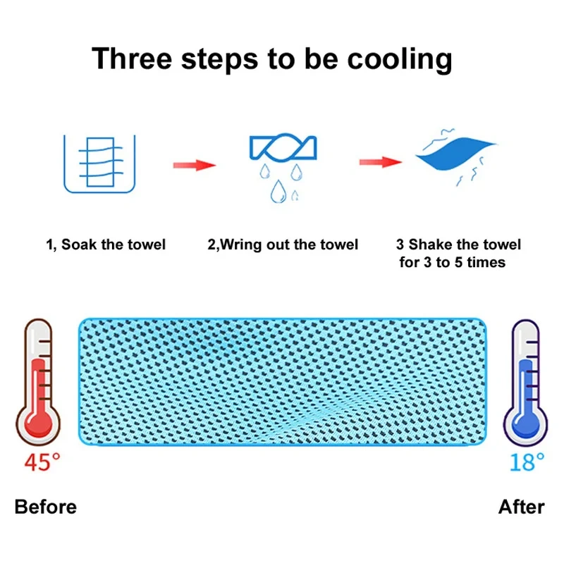 Trending Products Quick Cooling Summer Beach Towel Gym Sports Lightweight Fast Dry Microfiber Sport Towel with Silicone Case