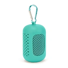 Light blue Towel with Case