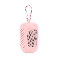 Pink Towel with Case