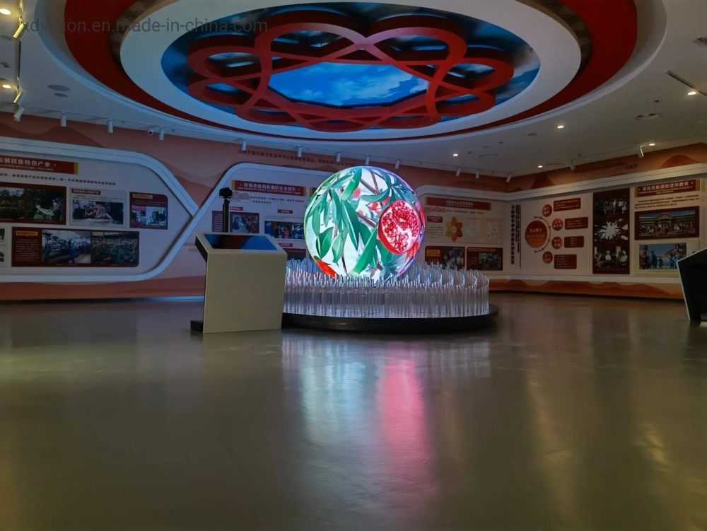 Customize Size  P2.5 LED Video Ball 1 Meter Diameter Sphere LED DIsplay Irregular Shape Led Screen Mobile Control