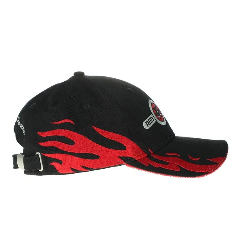 High Quality Wholesale Racing Custom Embroidery Cap Sports Baseball Wholesale Hat Promotional Fashion Cap